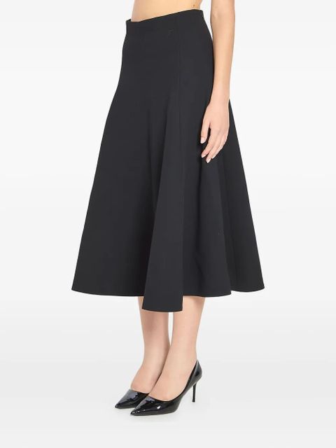 Jacquemus flared midi skirt - Black - zdjęcie produktu nr 2