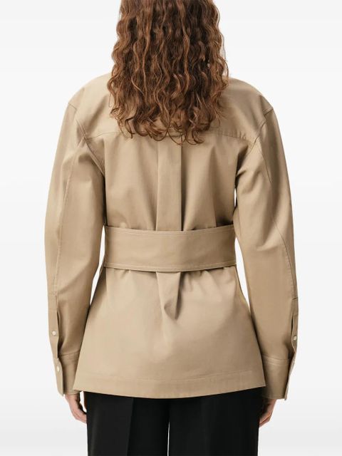 AMI Paris balloon-sleeve shirt - Neutrals