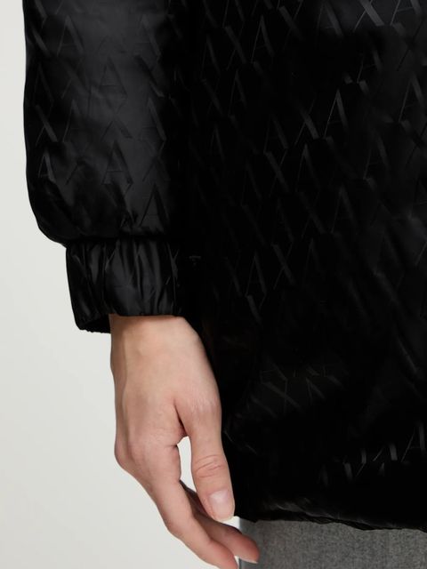 Armani Exchange kurtka dwustronna kolor czarny przejściowa XW001435 AF16628