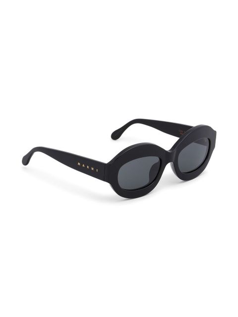 Marni Eyewear round-frame sunglasses - Black