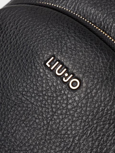 Liu Jo plecak damski kolor czarny mały gładki AF5157.E0027