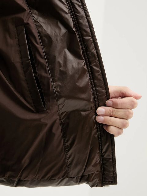 Marc O'Polo kurtka puchowa kolor brązowy zimowa 510099870185