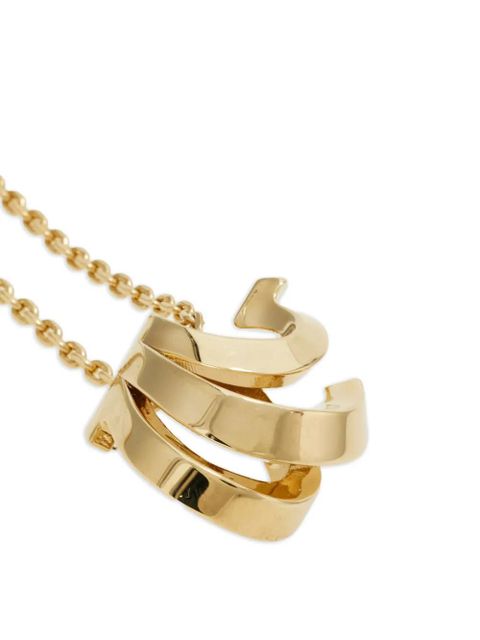 Ferragamo triple-gancini pendant necklace - Gold