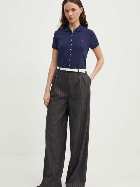 Polo Ralph Lauren polo damski kolor granatowy 211939272