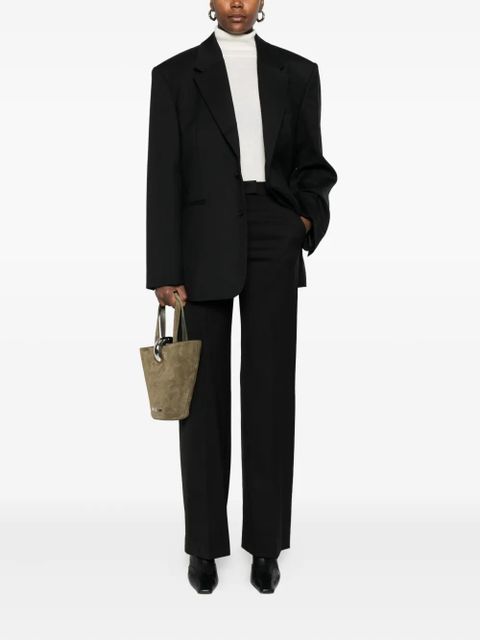 The Frankie Shop high-waisted trousers - Black