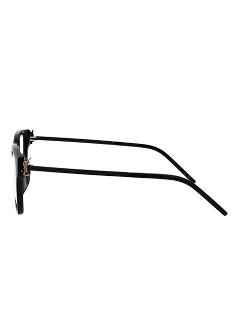 Saint Laurent Eyewear square-frame glasses - Black
