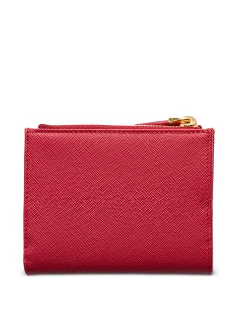 Prada small saffiano leather wallet - Red - zdjęcie produktu nr 2