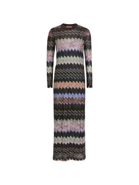 Missoni zig zag midi dress - Black - zdjęcie produktu nr 1