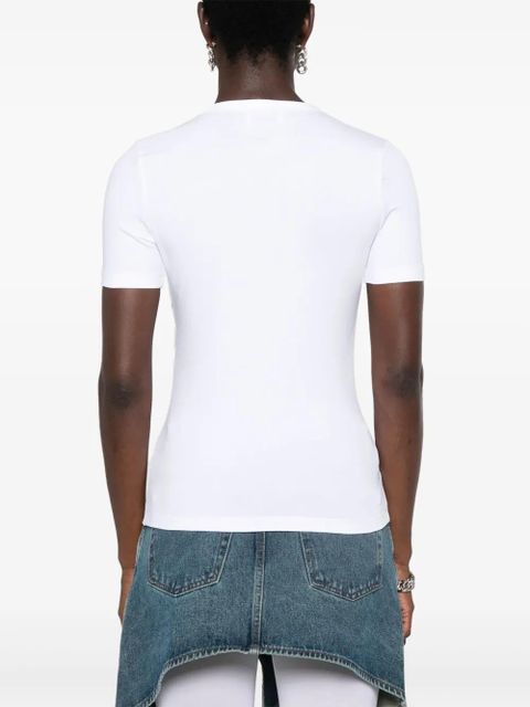 Jean Paul Gaultier logo-print cotton T-shirt - White