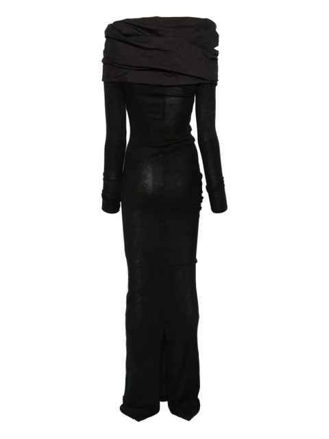 ENTIRE STUDIOS long sleeve dress - Black - zdjęcie produktu nr 2