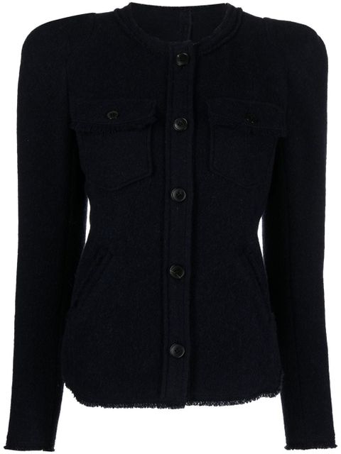 MARANT ÉTOILE Nelly buttoned jacket - Blue