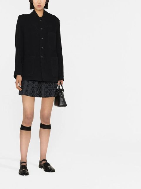 Maison Margiela single-breasted wool jacket - Black - zdjęcie produktu nr 2