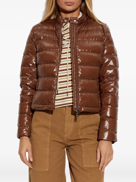 Moncler Papillon quilted jacket - Brown - zdjęcie produktu nr 2