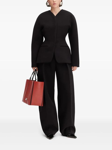 Jacquemus The Ovalo jacket - Black