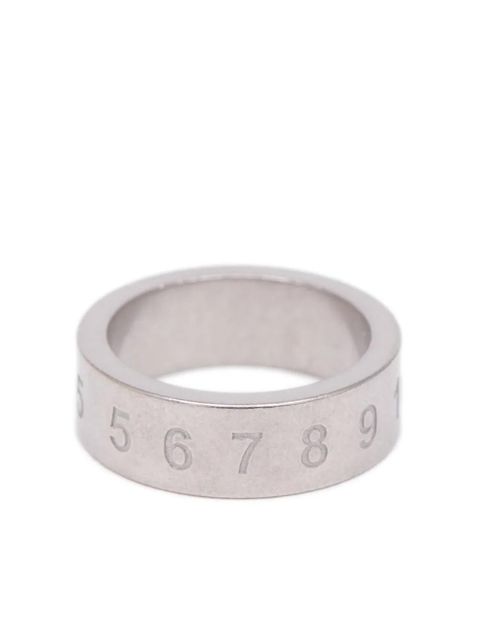 Maison Margiela Numerical engraved ring - Silver - zdjęcie produktu nr 1