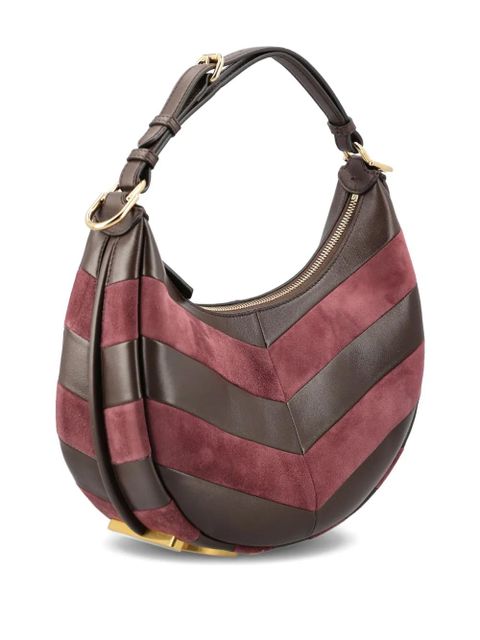 FENDI small Fendigraphy shoulder bag - Brown