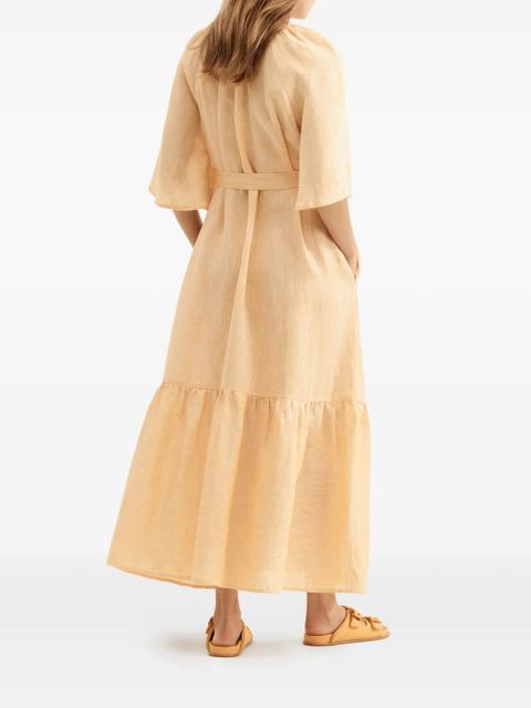 ERES audacieuse tie dress - Yellow