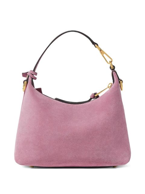 Versace Tag logo shoulder bag - Pink