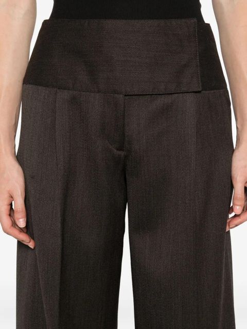 OUR LEGACY wool trousers - Brown
