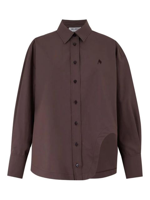 The Attico cotton shirt - Brown - zdjęcie produktu nr 1