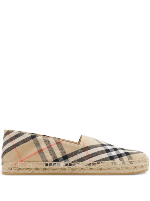 Burberry Check Mews espadrilles - Neutrals - zdjęcie produktu nr 1