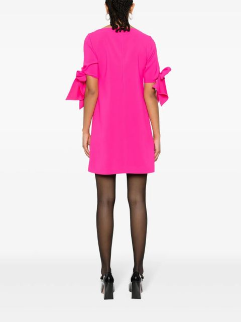 PINKO ribbon tie-detailed mini dress