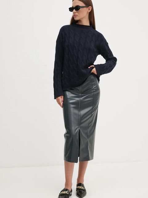 United Colors of Benetton sweter z domieszką wełny - zdjęcie produktu nr 2