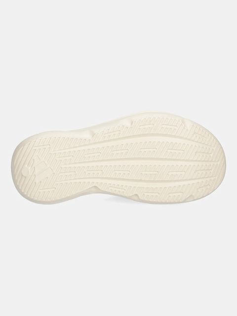 adidas klapki Lightblaze Slide damskie kolor beżowy na platformie JS3586