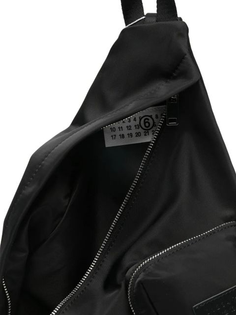 MM6 Maison Margiela zip-fastening backpack - Black