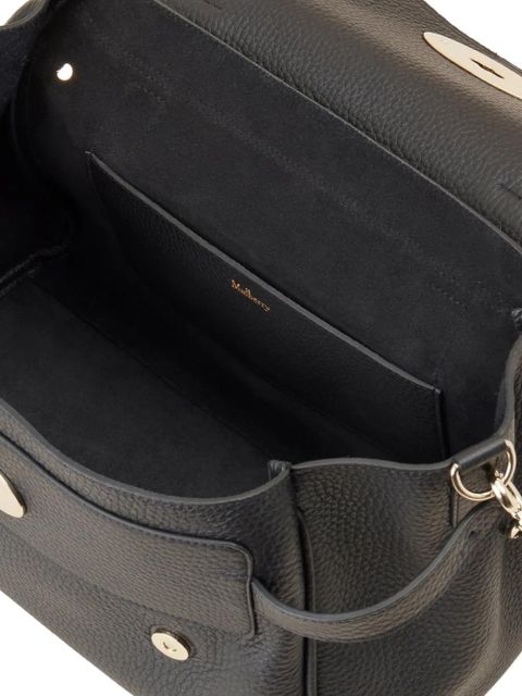 Mulberry Alexa braided handle buckle tote bag - Black