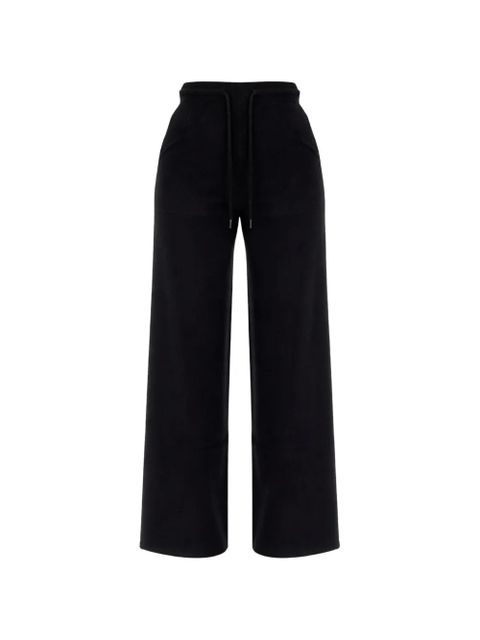 Max Mara knit drawstring wide trousers - Blue - zdjęcie produktu nr 1