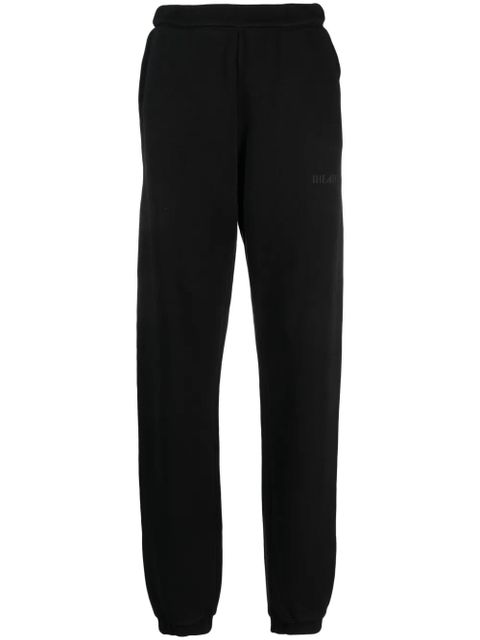 The Attico Penny logo-embossed cotton track pants - Black - zdjęcie produktu nr 1