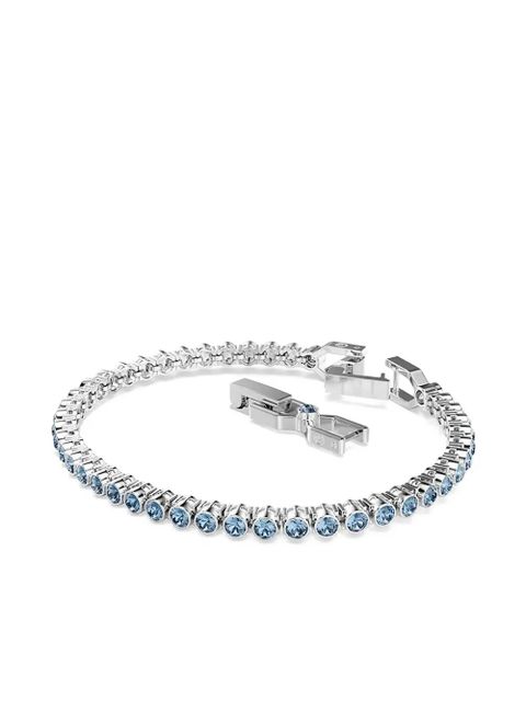 Swarovski Imber Emily Tennis crystal-embellished bracelet - Blue