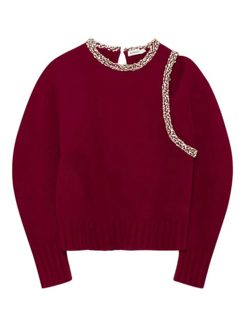 Simkhai Monroe embellished sweater - Red - zdjęcie produktu nr 1