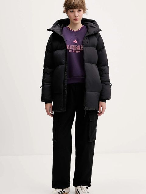 adidas kurtka puchowa Myshelter kolor czarny zimowa oversize JN1998 - zdjęcie produktu nr 2