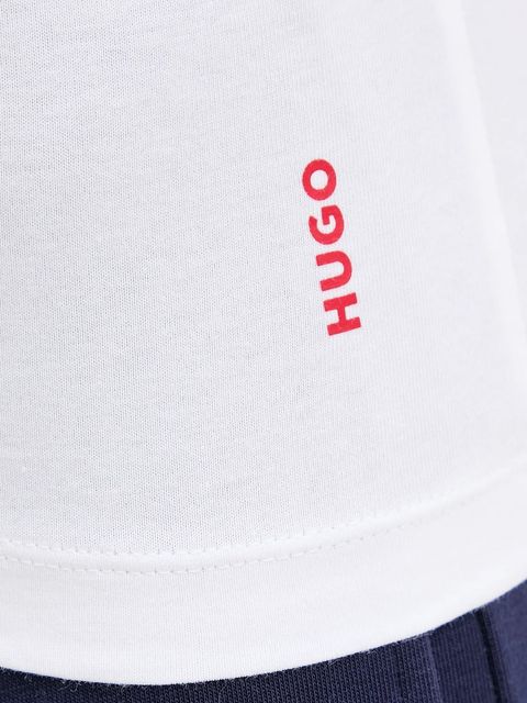 HUGO t-shirt 2-pack damski kolor granatowy 50545688