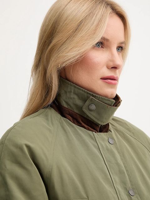 Pepe Jeans kurtka kolor zielony przejściowa PL4024352