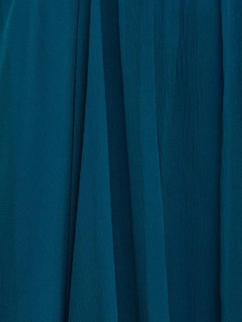 Chloé ruffled silk dress - Blue