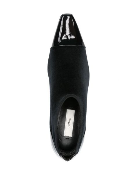 TOTEME 60mm Bi-Material pumps - Black