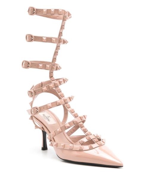 Valentino Garavani 70mm Rockstud pumps - Neutrals - zdjęcie produktu nr 2