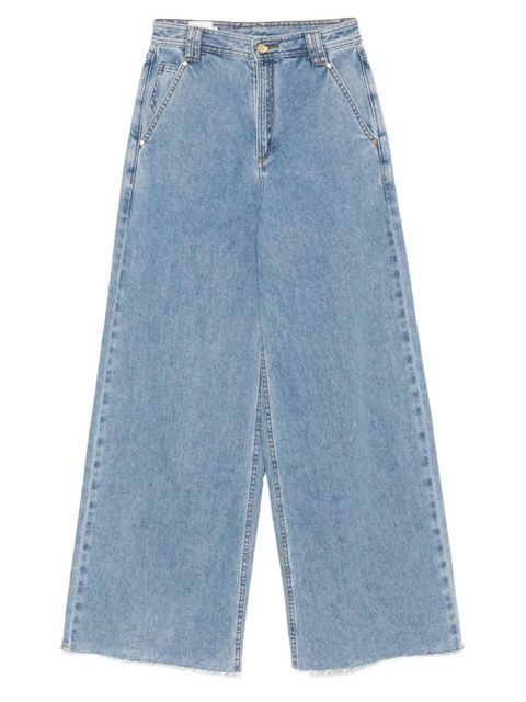 Aje Holland frayed jeans - Blue - zdjęcie produktu nr 1