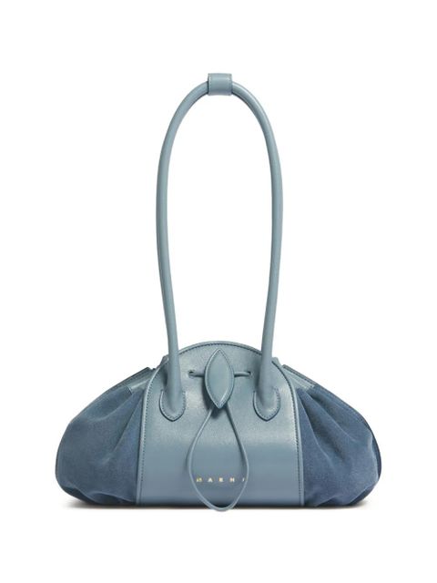 Marni Tulipea drawstring top-handle shoulder bag - Blue - zdjęcie produktu nr 1