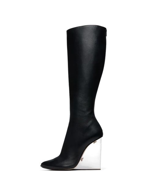 Maison Margiela Tabi Claw Plexi knee boots - Black - zdjęcie produktu nr 1