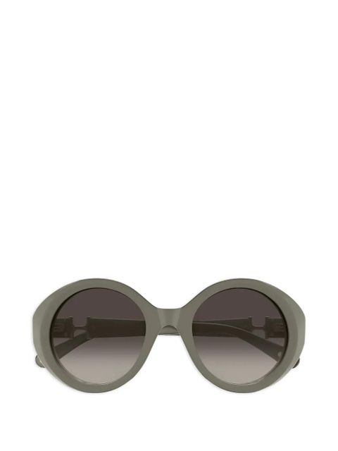 Chloé Eyewear round frame sunglasses - Grey - zdjęcie produktu nr 1