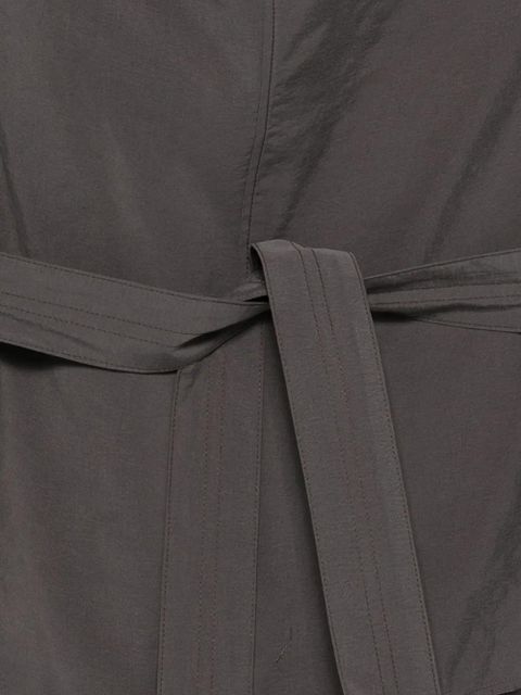 Alysi sleeveless belted top - Grey