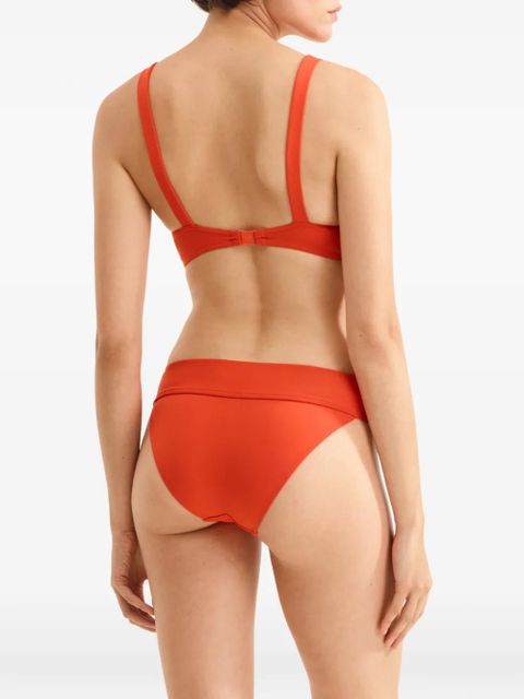 ERES V-neck bikini top - Orange