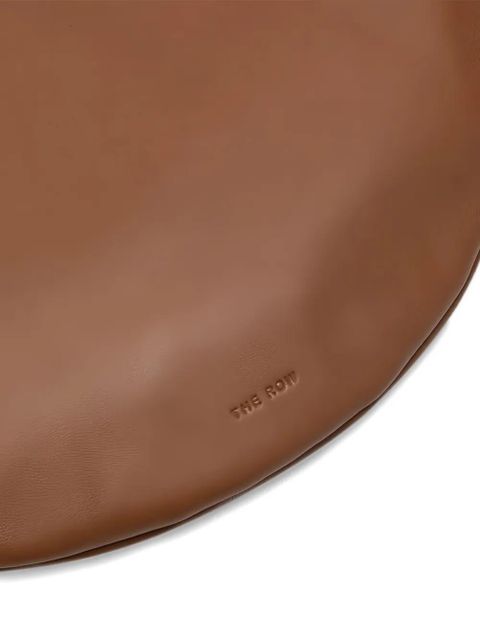 The Row small Izzy zip shoulder bag - Brown