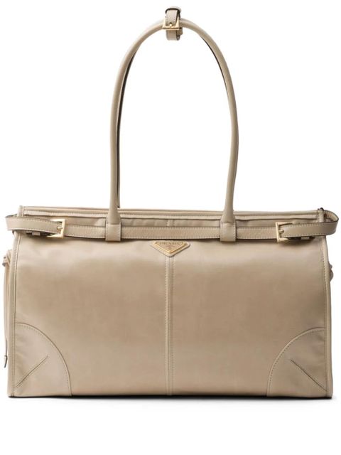 Prada large Bonnie tote bag - Neutrals - zdjęcie produktu nr 1