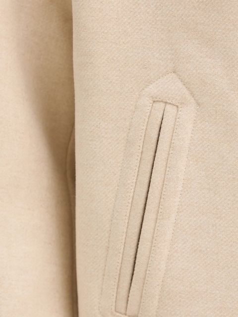 Morgan płaszcz z dodatkiem wełny kolor beżowy GMOON