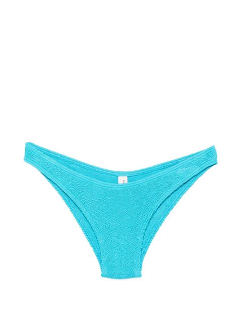 Bond-eye Sign textured bikini bottoms - Blue - zdjęcie produktu nr 1
